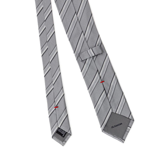 Jil Sander Black Silk Ty