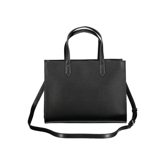 Mario Valentino Black Polyethylene Women Handbag