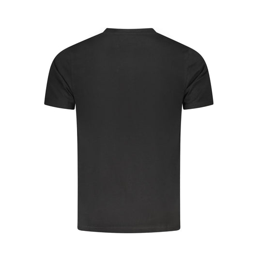 Cavalli Class Black Cotton T-Shirt