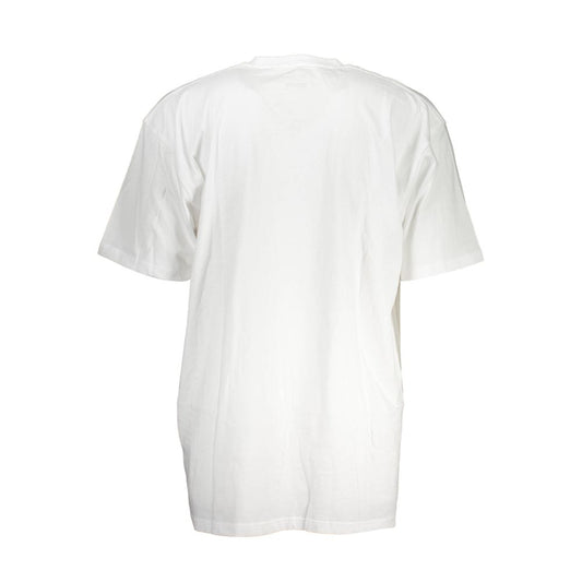 Vans White Cotton Men T-Shirt