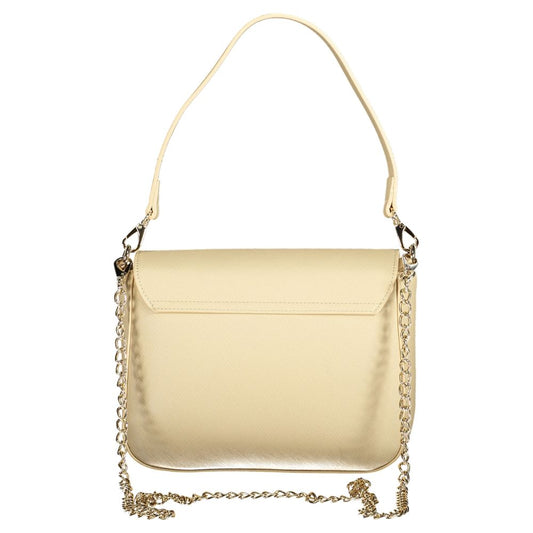 Mario Valentino Beige Polyethylene Women Handbag