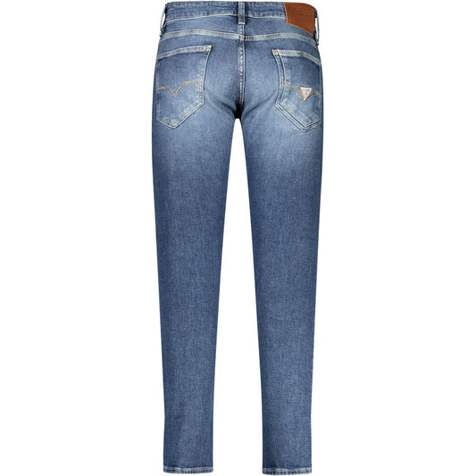 Guess Jeans Blue Cotton Jeans Denim