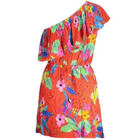 Desigual Red Viscose Women Dress