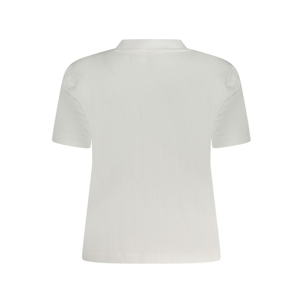 Calvin Klein White Cotton Women T-Shirt