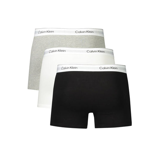 Calvin Klein Brown Cotton Men Boxer