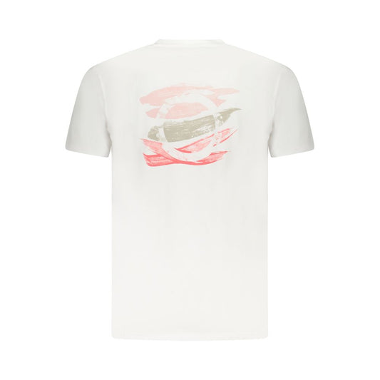 Trussardi White Cotton Men T-Shirt