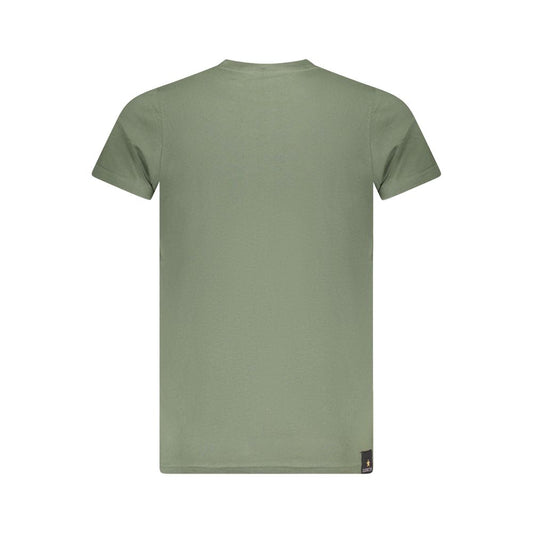 Accademia Militare Green Cotton T-Shirt