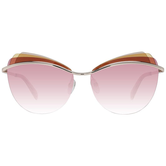 Emilio Pucci Gold Women Sunglass