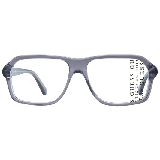 Guess Gray Men Glasses Frame