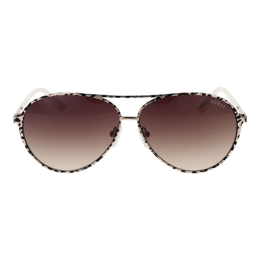 Guess Cream Women Sunglass