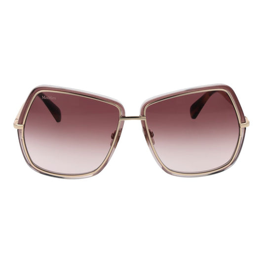 Max Mara Gold Women Sunglass