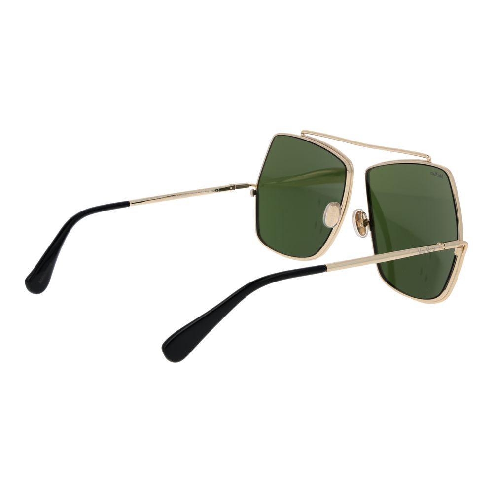 Max Mara Gold Women Sunglass
