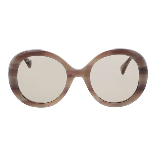 Max Mara Cream Women Sunglass