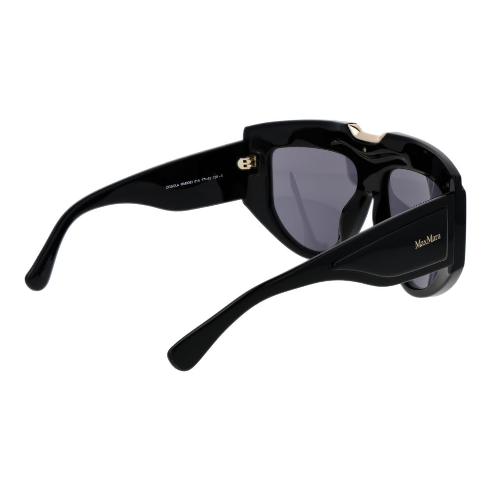 Max Mara Black Women Sunglass