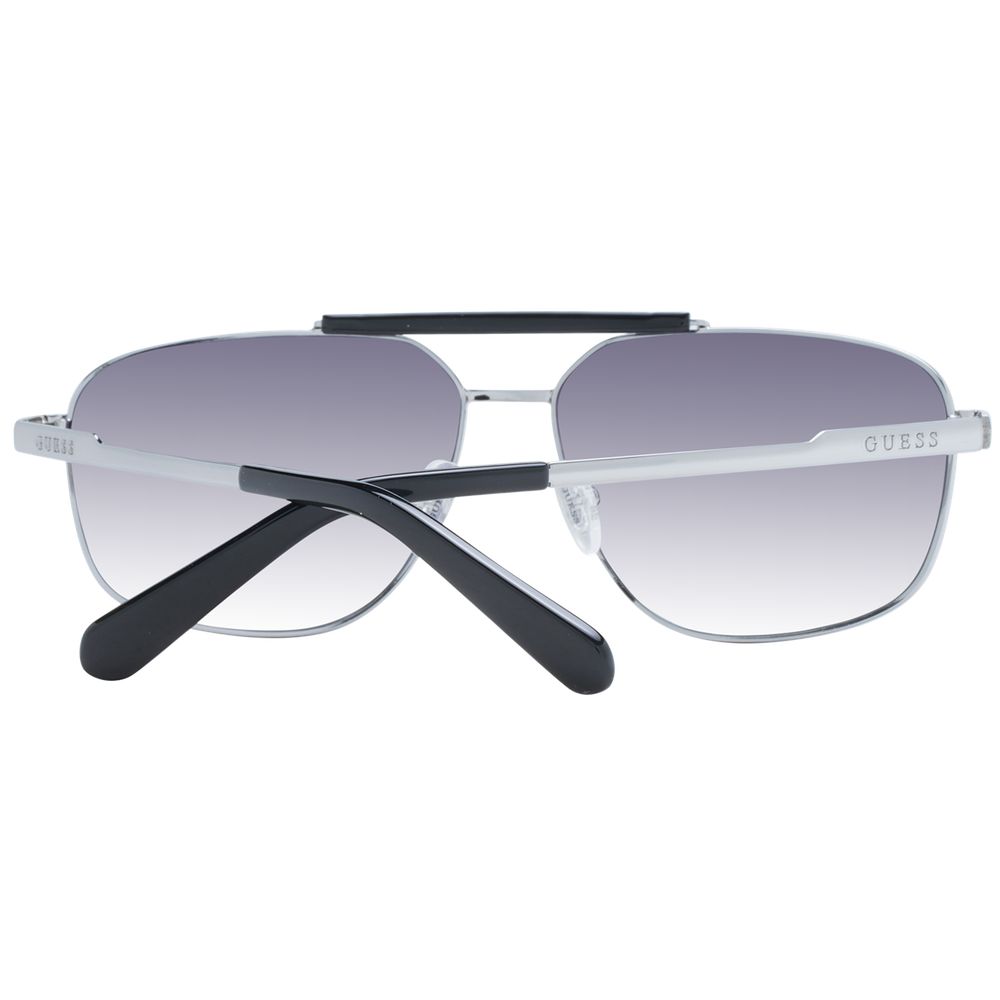 Guess Silver Men Sunglass