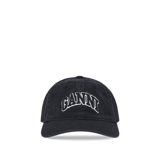 Ganni Logo Baseball Cap