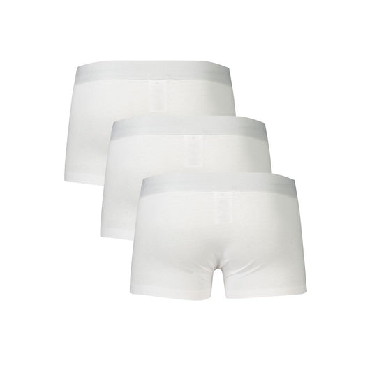 Bikkembergs White Cotton Underwear