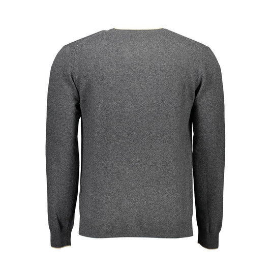 Harmont & Blaine Gray Wool Sweater