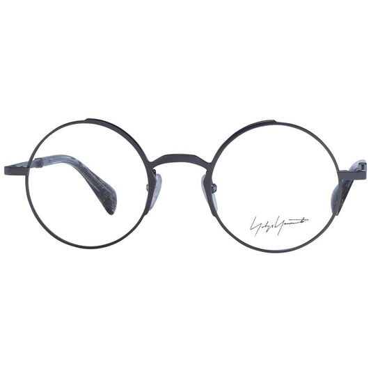 Yohji Yamamoto Gray Unisex Glasses Frame
