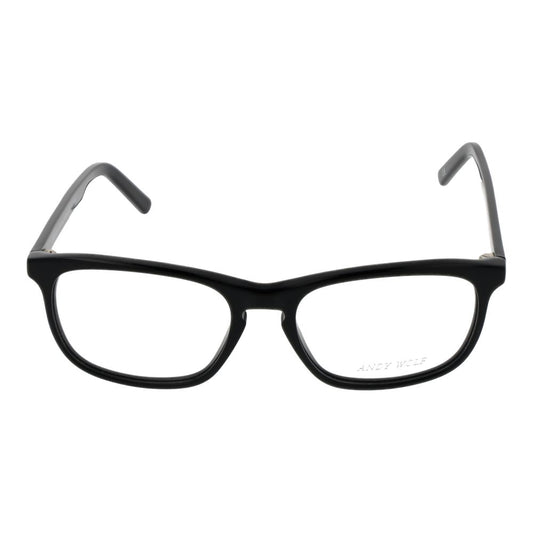 Andy Wolf Black Unisex Glasses Frame