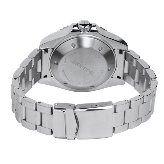 Bobroff Gray Stainless Steel Watch