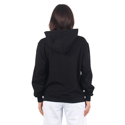 Hinnominate Black Cotton Women Hoodie