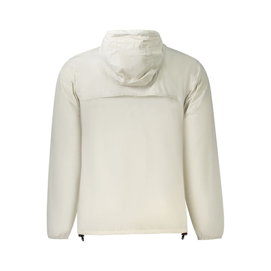 K-WAY Beige Polyamide Men's Jacket