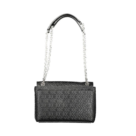 Calvin Klein Black Polyester Handbag