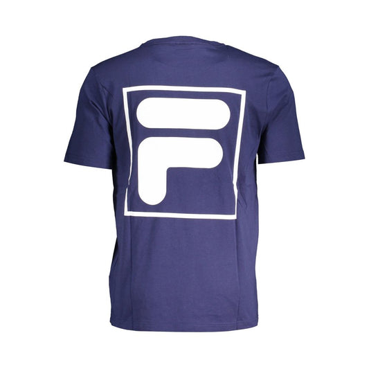 Fila Blue Cotton T-Shirt