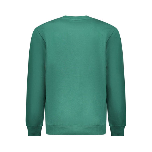 Fila Green Cotton Men Sweater