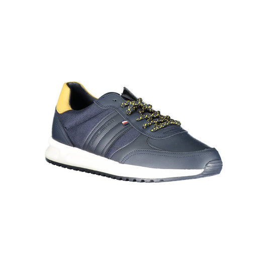 Tommy Hilfiger Blue Synthetic Sneaker
