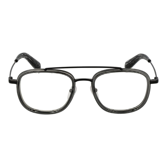 Yohji Yamamoto Gray Unisex Glasses Frame