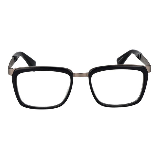 Yohji Yamamoto Black Unisex Glasses Frame