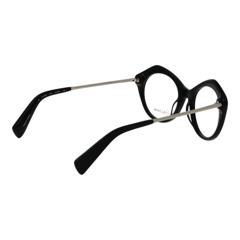 Yohji Yamamoto Black Women Glasses Frame