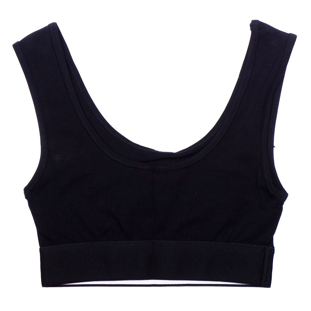 Comme Des Fuckdown Black Cotton Women Top