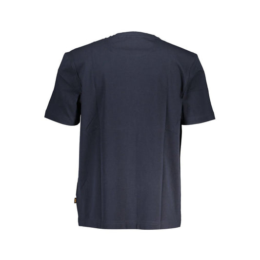 Hugo Boss Blue Cotton T-Shirt