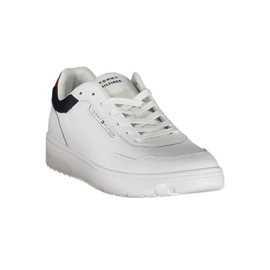 Tommy Hilfiger White Leather Sneaker