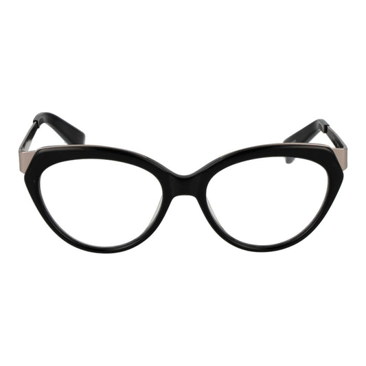 Yohji Yamamoto Black Unisex Glasses Frame