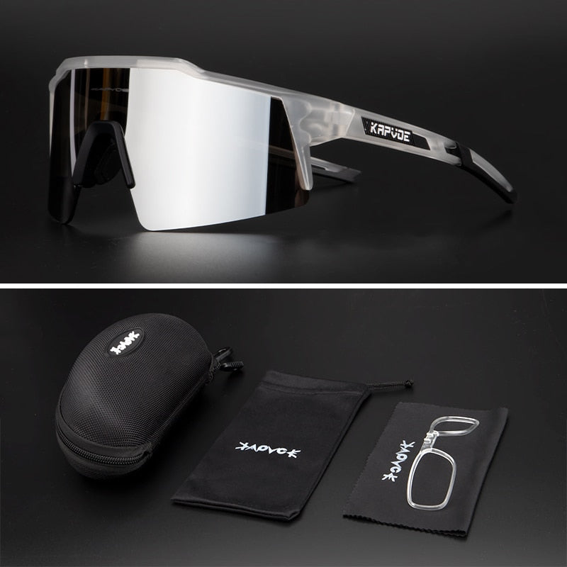 Gafas de ciclismo UV400, UNISEX, montaña, correr, pescar, deportes, polarizadas