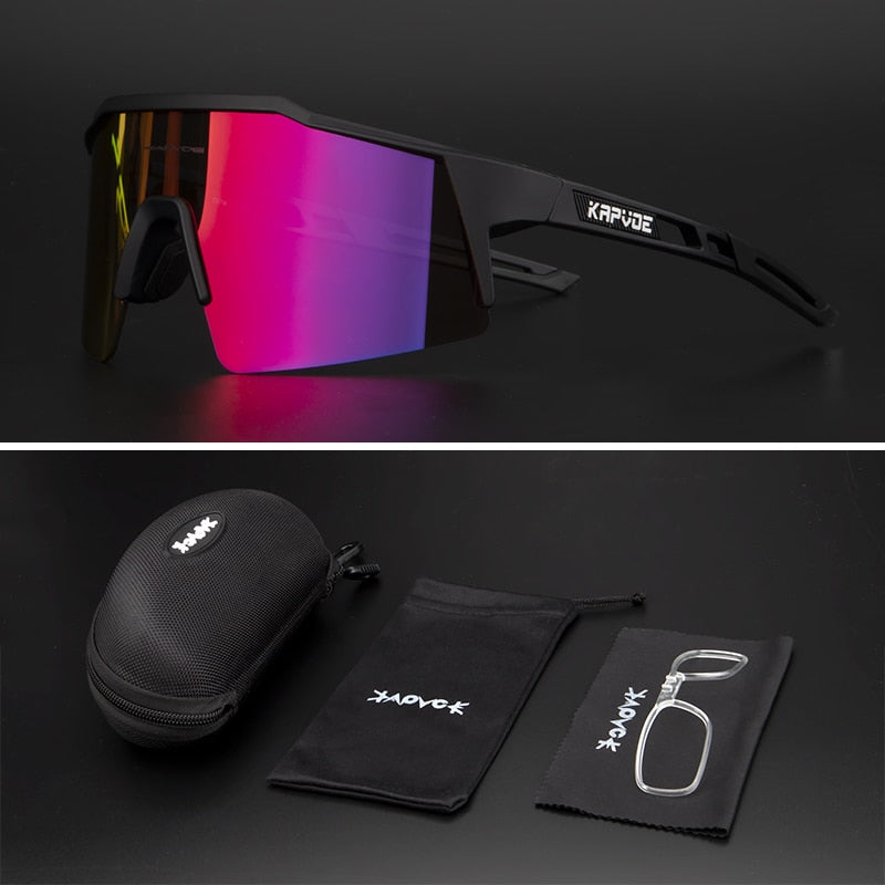 Gafas de ciclismo UV400, UNISEX, montaña, correr, pescar, deportes, polarizadas