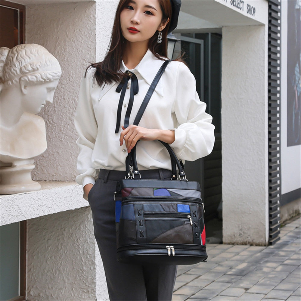 Bolso de mano de diseño moderno para mujer