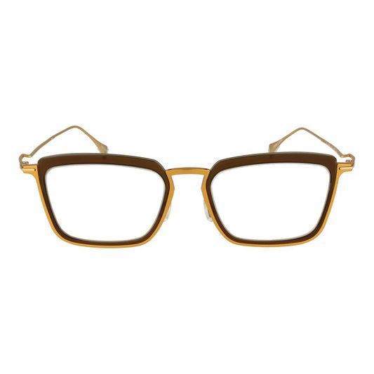 Yohji Yamamoto Gold Women Glasses Frame