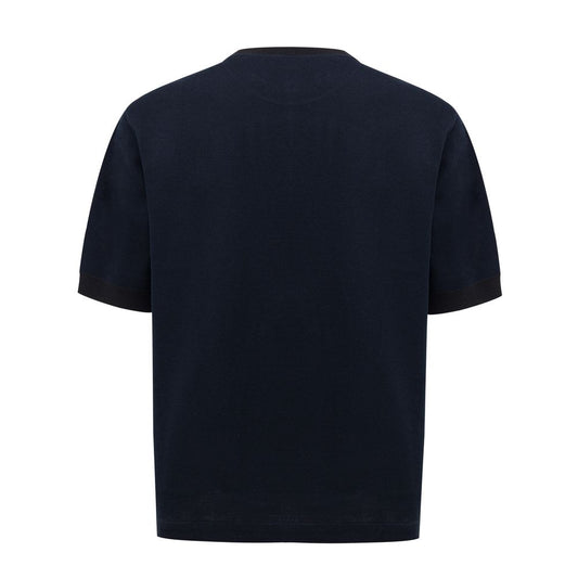 Dunhill Blue Cotton T-Shirt