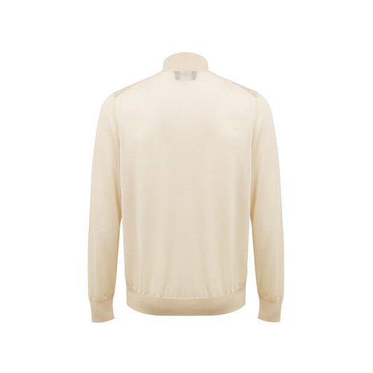 Gran Sasso Beige Wool T-Shirt