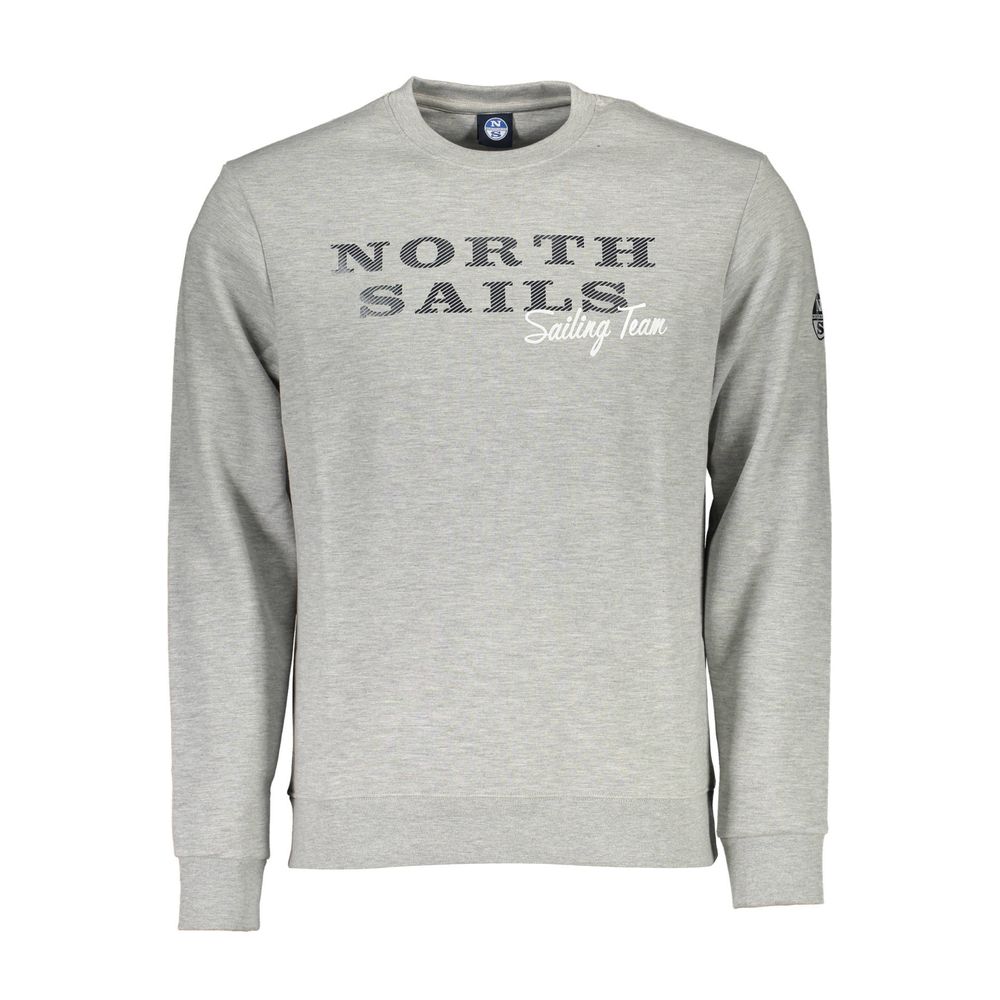 North Sails Gray Cotton Sweater