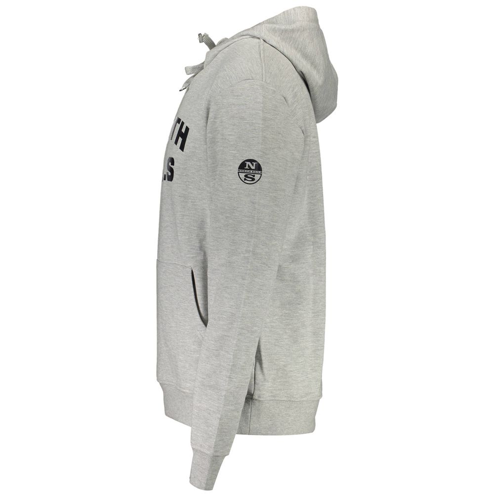 North Sails Gray Cotton Sweater