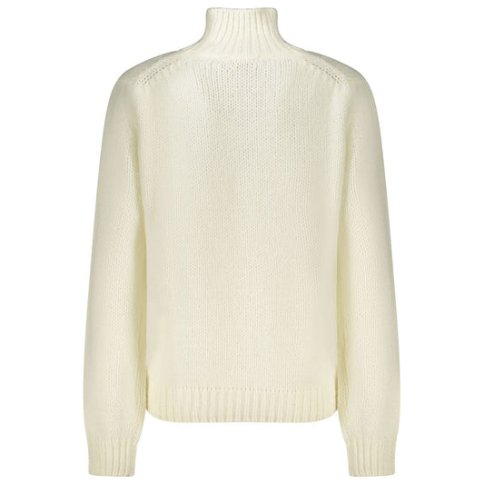 K-WAY White Wool Sweater