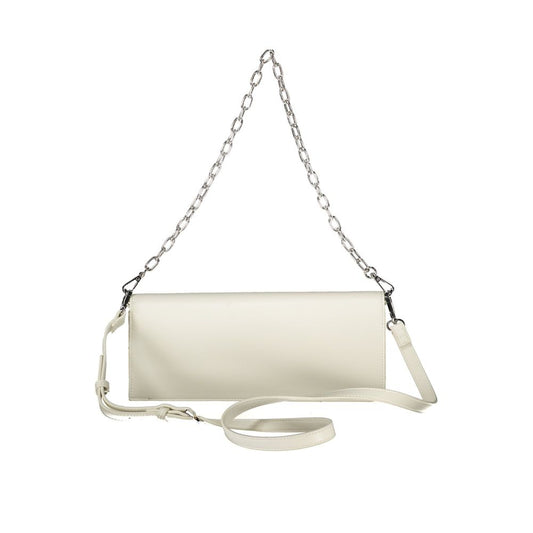 Mario Valentino White Polyethylene Women Handbag
