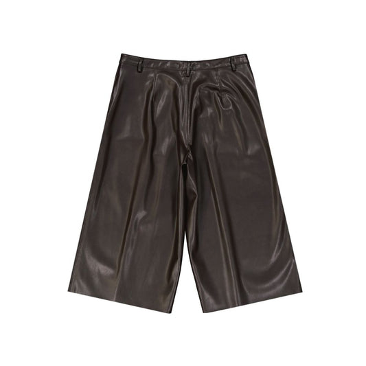 BLANCA VITA Faux Leather Shorts