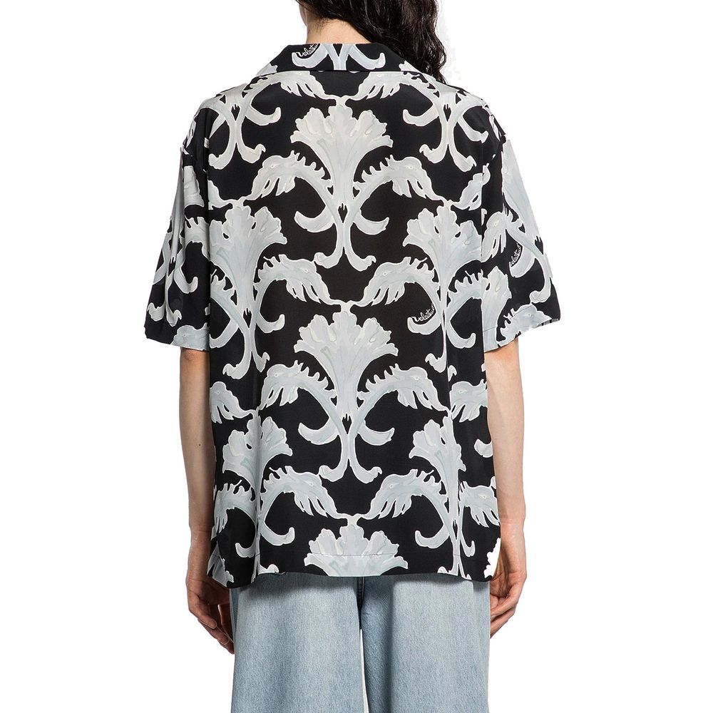 Valentino Garavani Metamorphos Wall Print Bowling Shirt